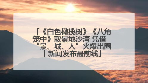 《白色橄榄树》《八角笼中》取景地沙湾 凭借“景、城、人”火爆出圈丨新闻发布最前线