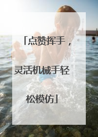 点赞挥手，灵活机械手轻松模仿