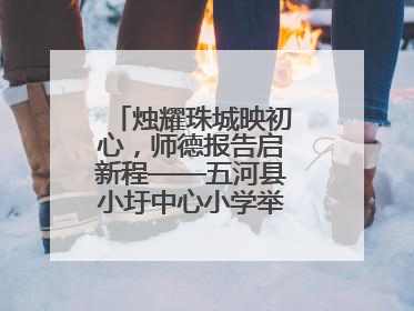 烛耀珠城映初心，师德报告启新程——五河县小圩中心小学举行师德报告会
