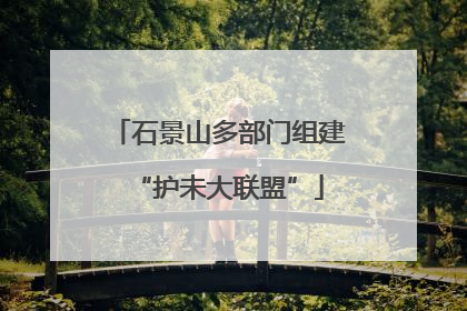 石景山多部门组建“护未大联盟”