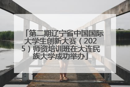 第二期辽宁省中国国际大学生创新大赛（2025）师资培训班在大连民族大学成功举办