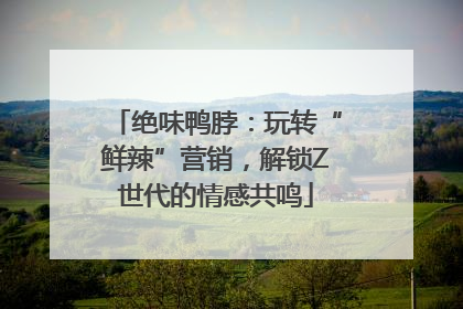 绝味鸭脖：玩转“鲜辣”营销，解锁Z世代的情感共鸣