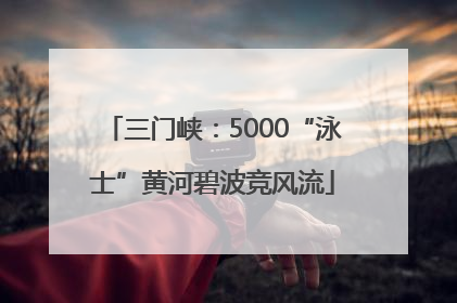 三门峡：5000“泳士”黄河碧波竞风流