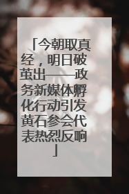 今朝取真经，明日破茧出——政务新媒体孵化行动引发黄石参会代表热烈反响