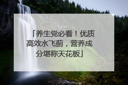 养生党必看！优质高效水飞蓟，营养成分堪称天花板