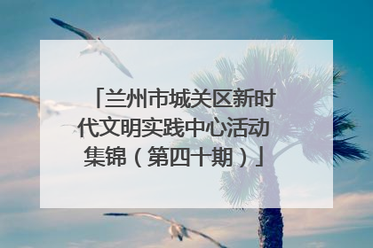 兰州市城关区新时代文明实践中心活动集锦（第四十期）