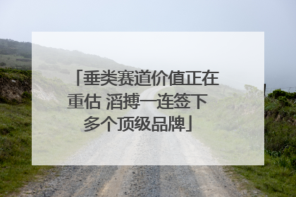 垂类赛道价值正在重估 滔搏一连签下多个顶级品牌