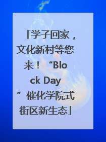 学子回家，文化新村等您来！“Block Day”催化学院式街区新生态