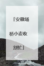安徽埇桥小麦收割忙