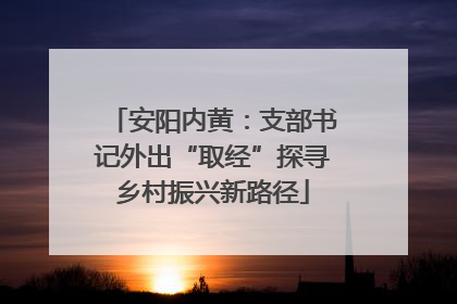 安阳内黄：支部书记外出“取经”探寻乡村振兴新路径