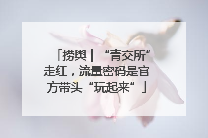 捞舆｜“青交所”走红，流量密码是官方带头“玩起来”