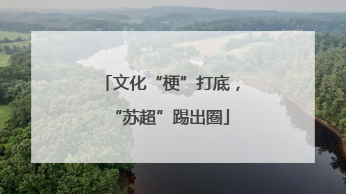 文化“梗”打底，“苏超”踢出圈