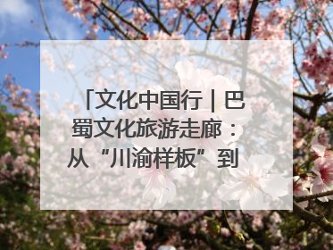 文化中国行｜巴蜀文化旅游走廊：从“川渝样板”到“世界舞台”