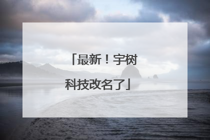 最新！宇树科技改名了