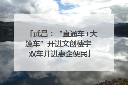 武昌：“直通车+大篷车”开进文创楼宇 双车并进惠企便民