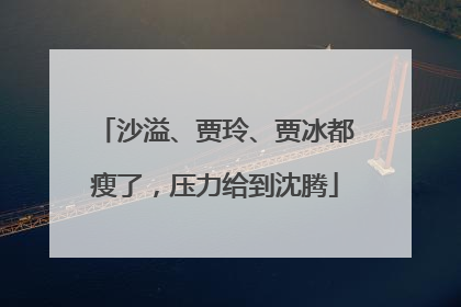 沙溢、贾玲、贾冰都瘦了，压力给到沈腾