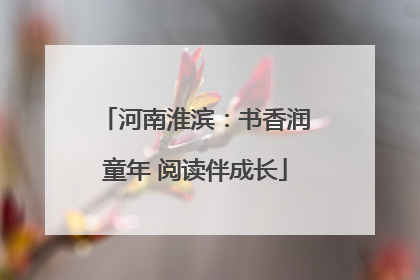 河南淮滨：书香润童年 阅读伴成长