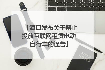 海口发布关于禁止投放互联网租赁电动自行车的通告