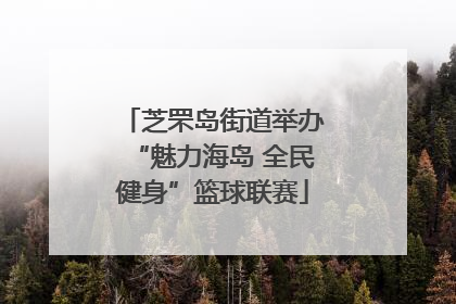 芝罘岛街道举办“魅力海岛 全民健身”篮球联赛