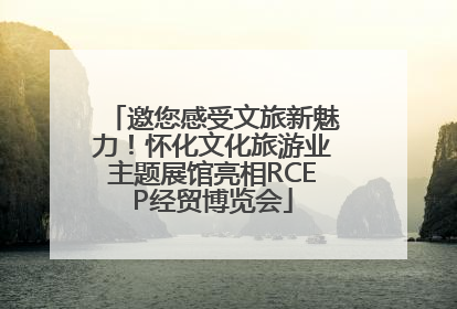 邀您感受文旅新魅力！怀化文化旅游业主题展馆亮相RCEP经贸博览会